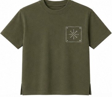 Strength in Balance Olive Green view